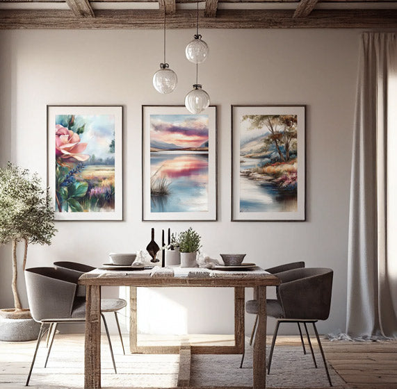 Choosing the Right Wall Art Size for Your Room