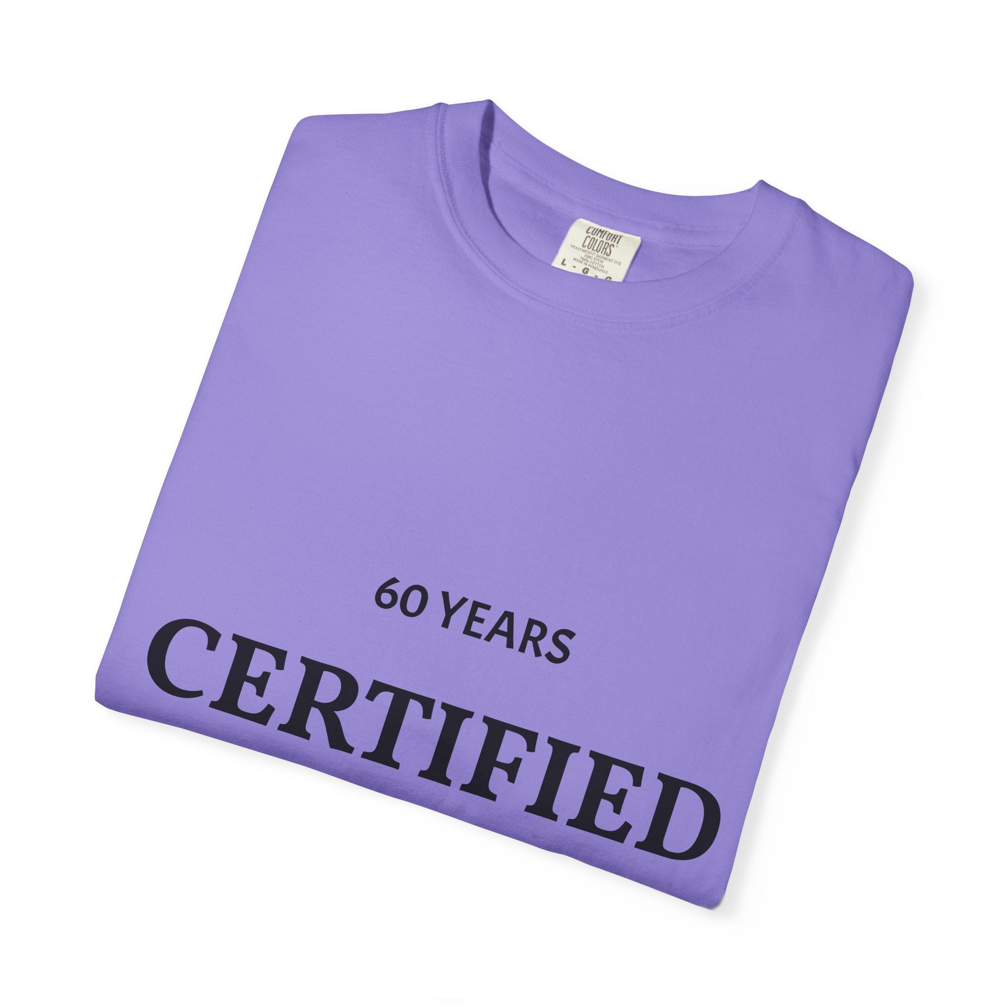 Certified Classic T-Shirt - 60 Years Retro Minimalist Tee