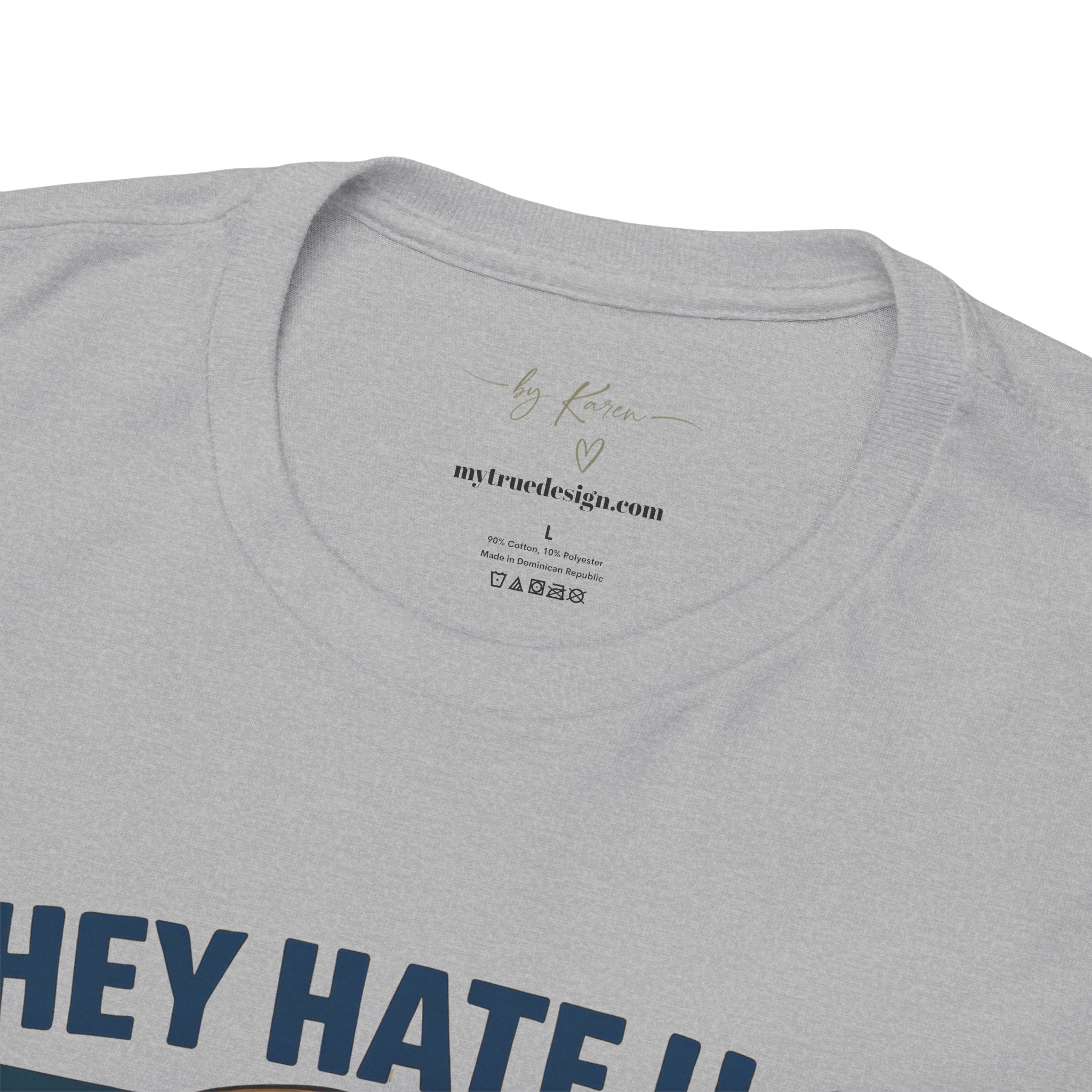 Patriotic George Washington Tee — "They Hate U.S. Because They Ain't U.S."
