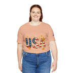USA Flag Stars T-Shirt — Patriotic American Independence Day Tee