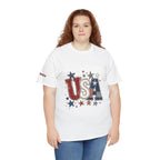 Patriotic USA Stars T-Shirt — Fourth of July American Flag Tee