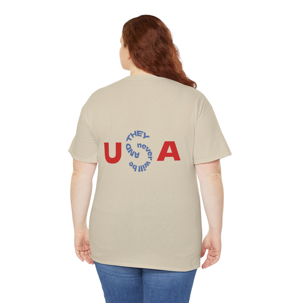 Patriotic George Washington Tee — "They Hate U.S. Because They Ain't U.S."