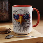 Patriotic Eagle Coffee Mug – Bold Design for Coffee Lovers