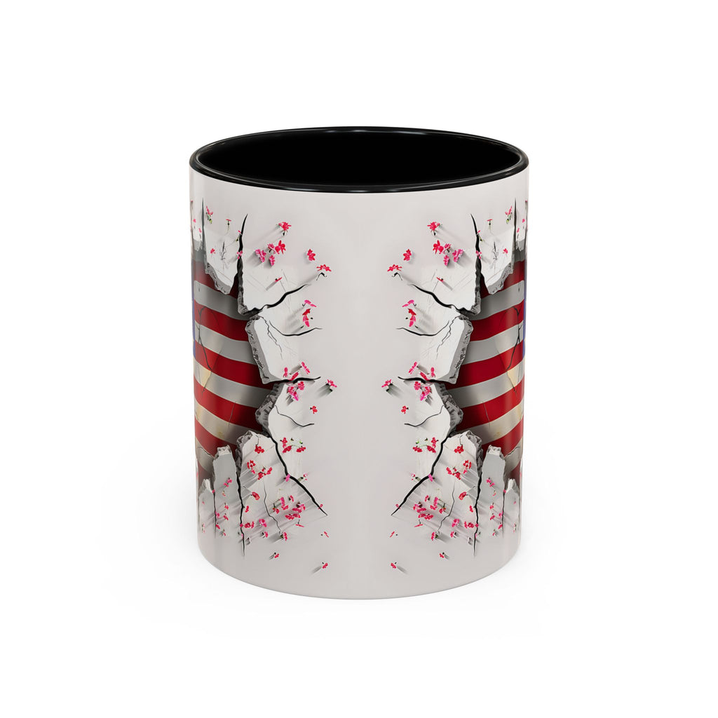 American Flag Coffee Mug – Patriotic Design