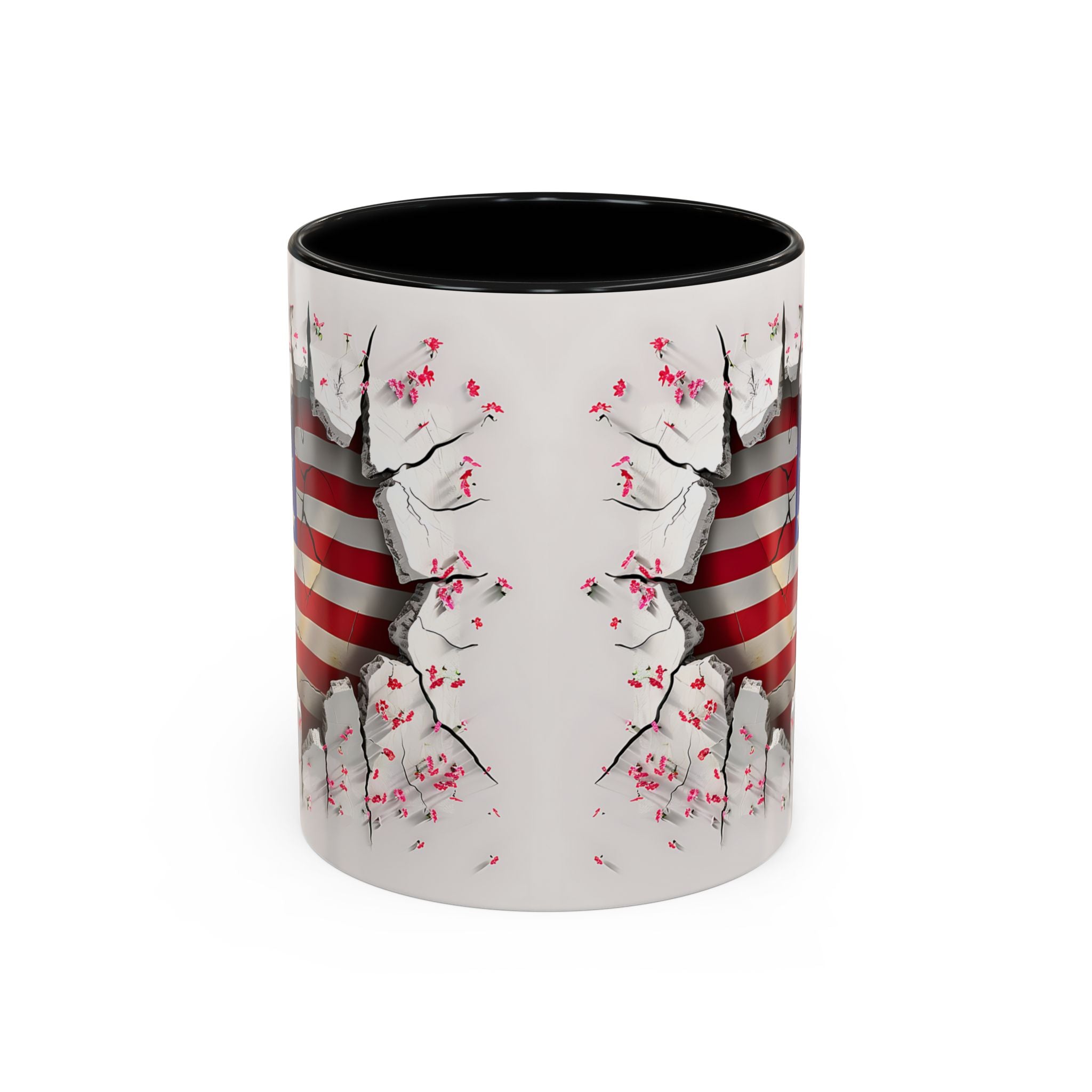 American Flag Coffee Mug – Patriotic Design