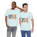 USA Flag Stars T-Shirt — Patriotic American Independence Day Tee
