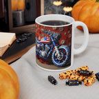 Vintage Patriot Motorcycle Ceramic Mug for Every Occasion