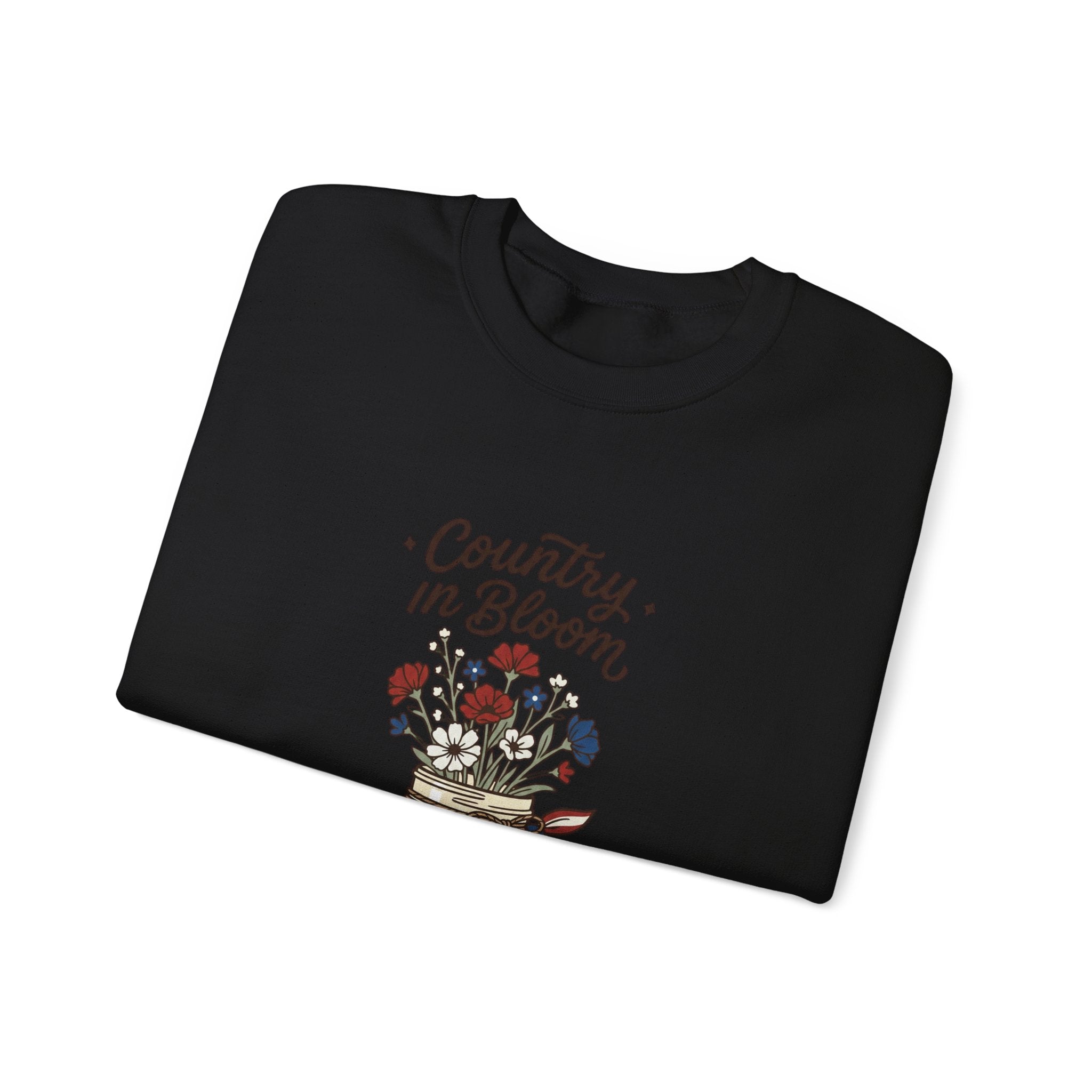 Country in Bloom Sweatshirt | Country Aesthetic Design