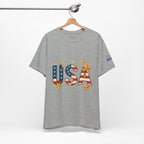 USA Flag Stars T-Shirt — Patriotic American Independence Day Tee