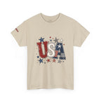 Patriotic USA Stars T-Shirt — Fourth of July American Flag Tee