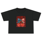 America Cherry Flag Boxy Tee