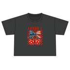 America Cherry Flag Boxy Tee