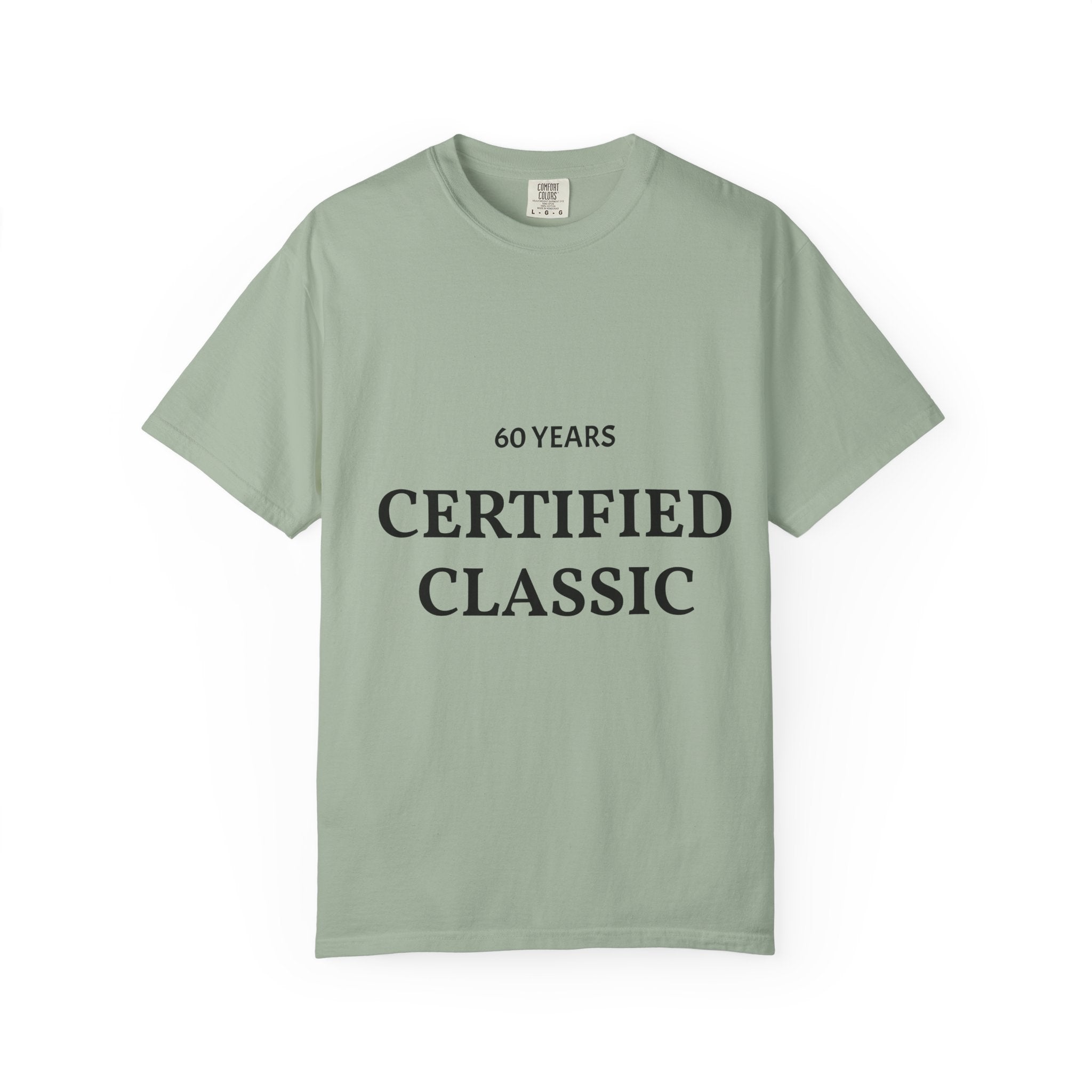 Certified Classic T-Shirt - 60 Years Retro Minimalist Tee