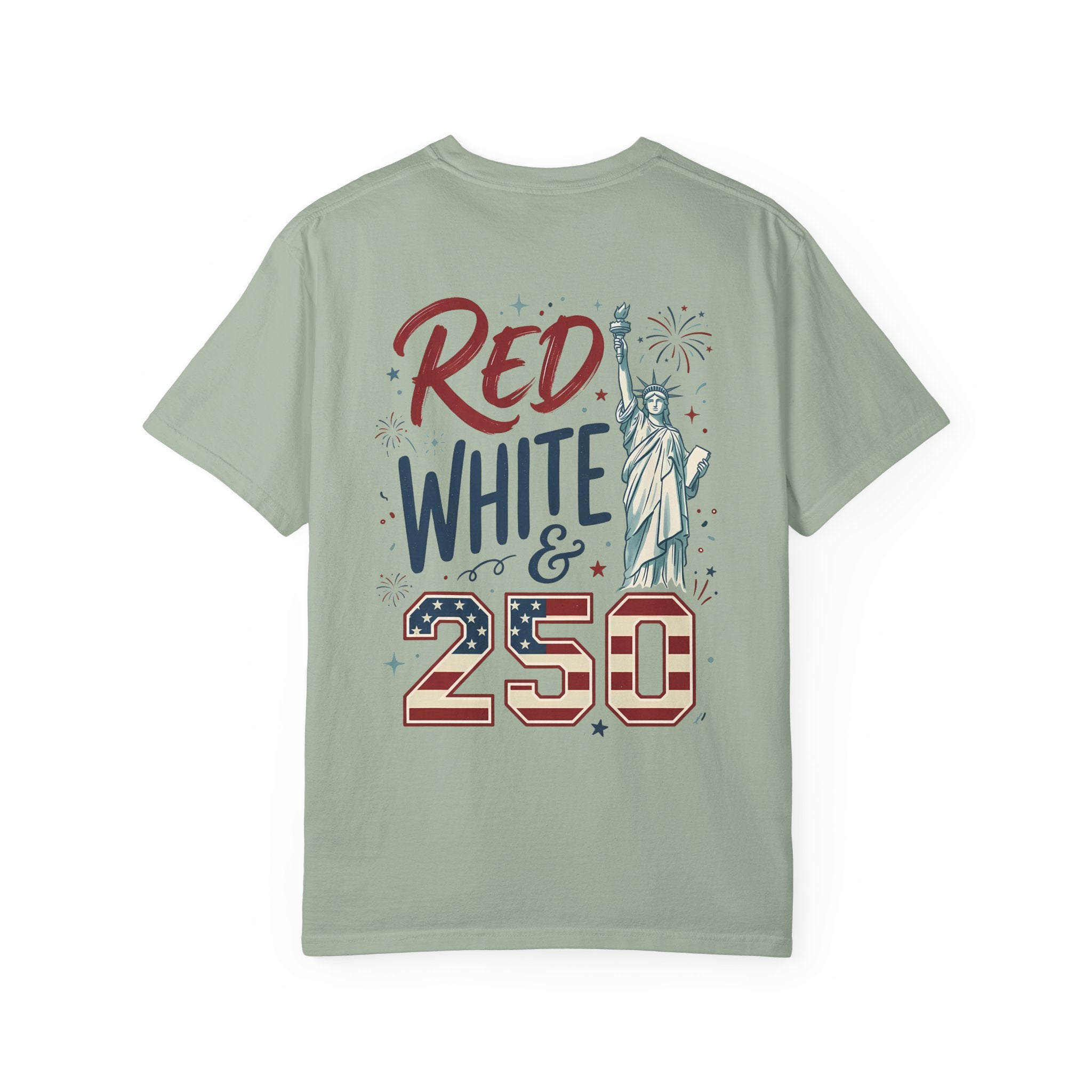 Patriotic T-Shirt: Land of the Free Because of the Brave