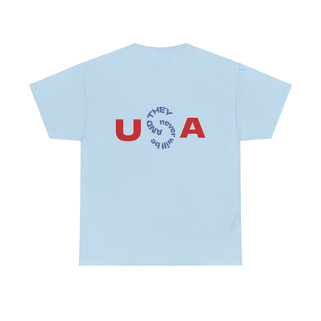 Patriotic George Washington Tee — "They Hate U.S. Because They Ain't U.S."