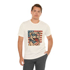 Dog's are Patriotic Too (American Flag, Funny 4th of July Shirt)
