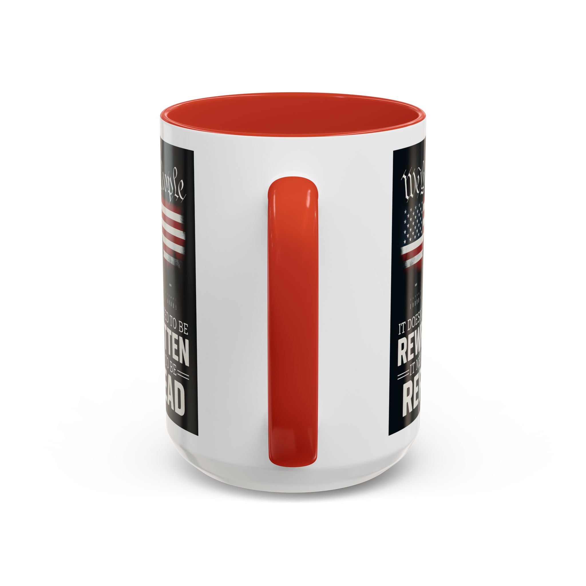 Patriotic We the People Coffee Mug - 11 & 15 oz