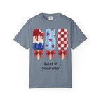 Patriotic Popsicle T-Shirt — Red, White & Blue Fourth of July Tee