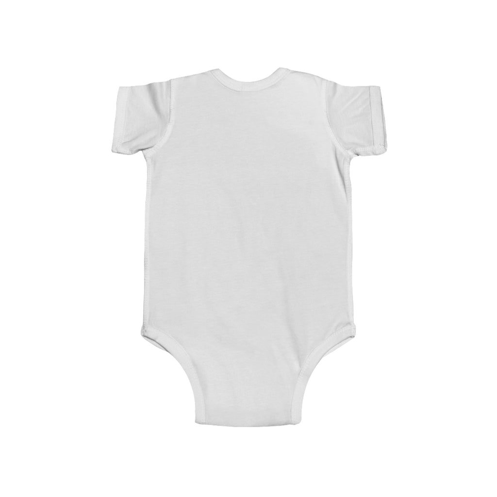 Floral Heart Personalized Baby Onesie for Infants