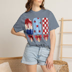 Patriotic Popsicle T-Shirt — Red, White & Blue Fourth of July Tee