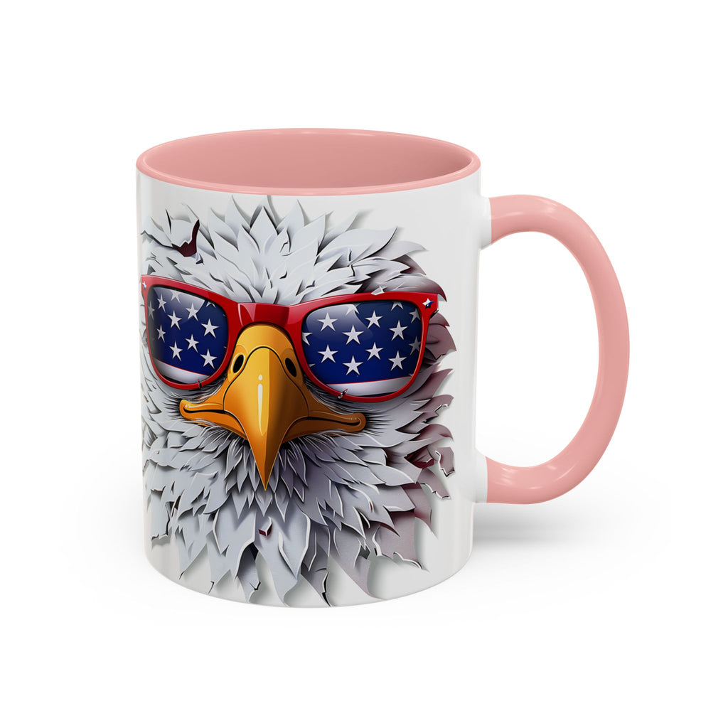 Patriotic Eagle Coffee Mug – Bold Design for Coffee Lovers
