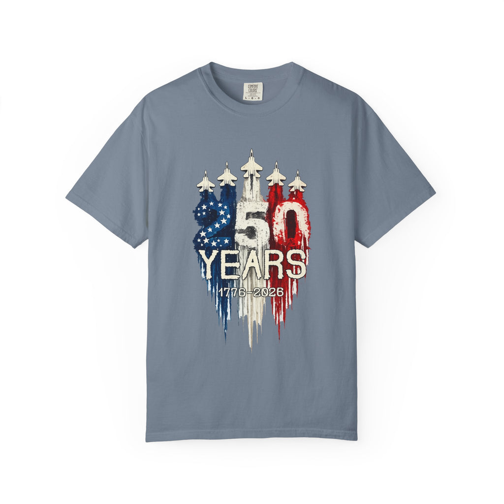 250 Years Patriotic T-Shirt Celebrating 1776–2026