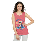 Party Like It's 1776 Tank Top — Patriotic George Washington Graphic