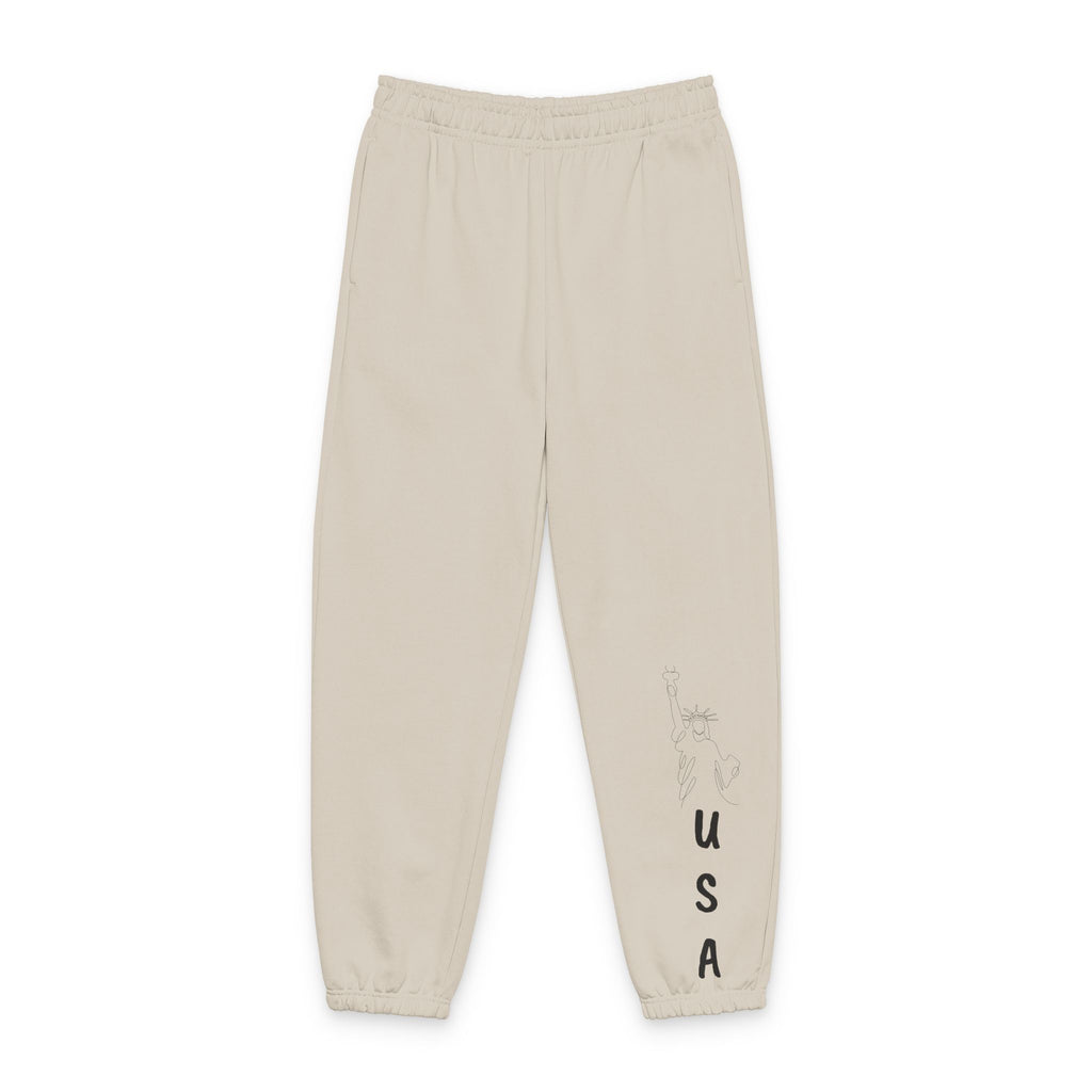 USA Script Sweatpants — Casual Patriotic Joggers