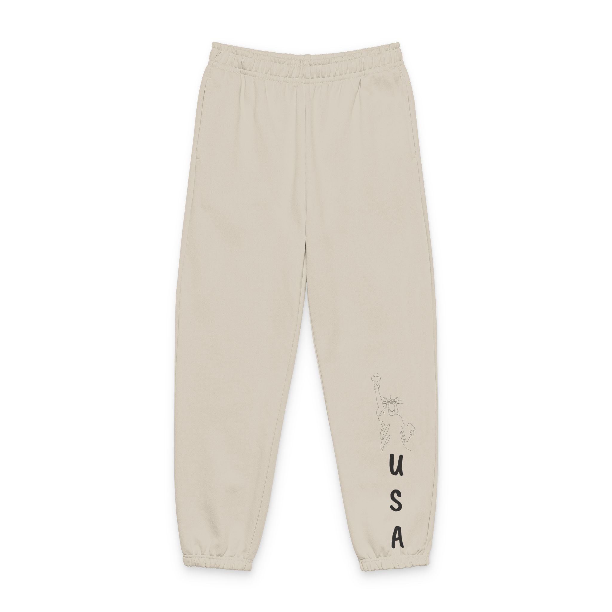 USA Script Sweatpants — Casual Patriotic Joggers