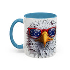 Patriotic Eagle Coffee Mug – Bold Design for Coffee Lovers