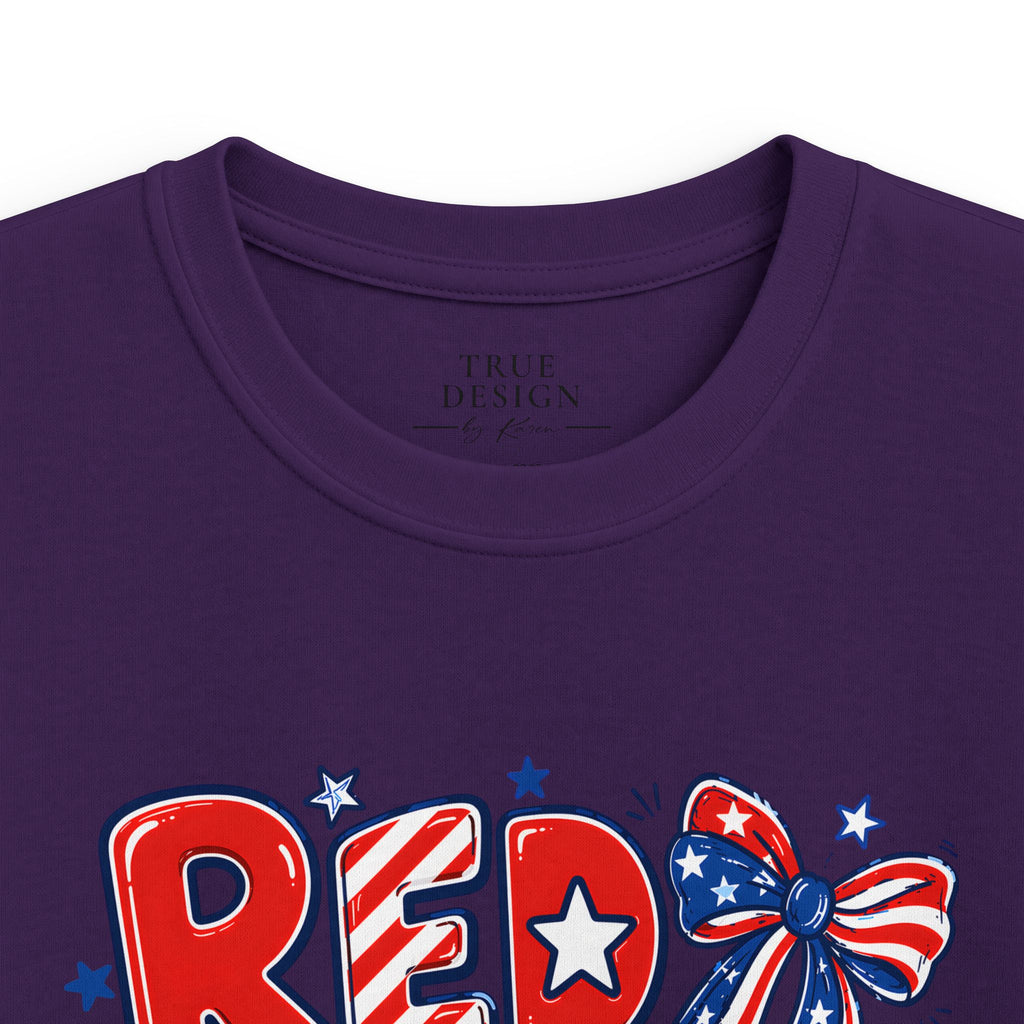 Kids Patriotic Fourth of July Shirt - Red White & 250 Tee