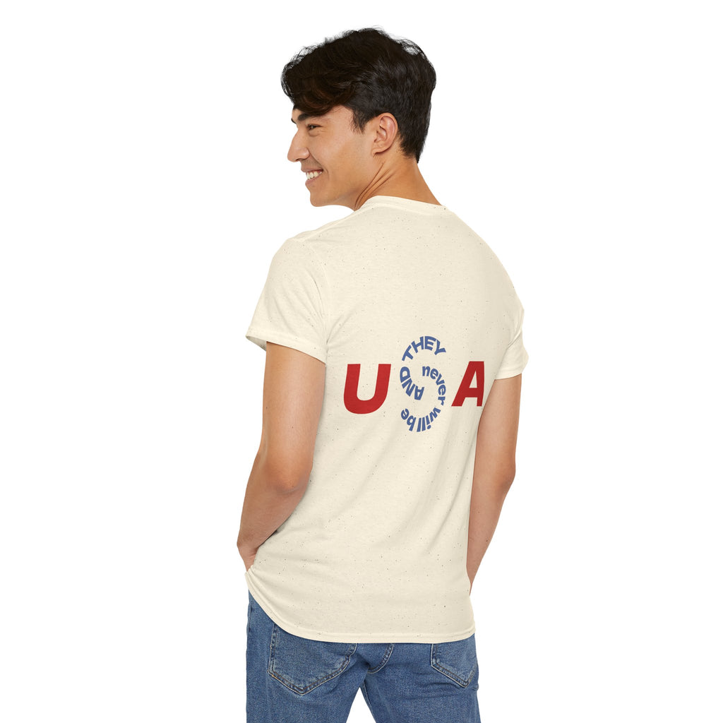Patriotic George Washington Tee — "They Hate U.S. Because They Ain't U.S."