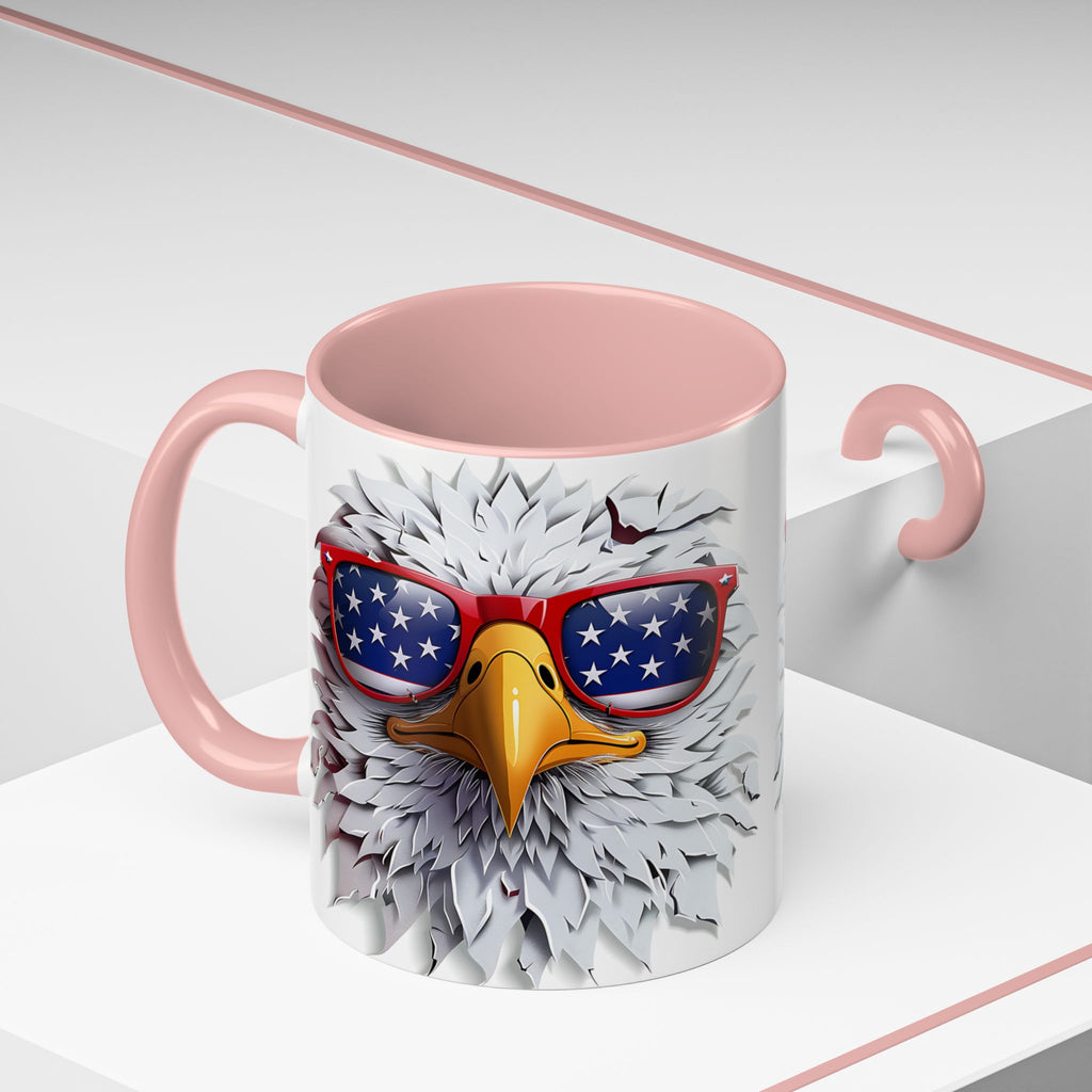 Patriotic Eagle Coffee Mug – Bold Design for Coffee Lovers