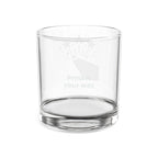Engraved Stars & Stripes Customizable Whiskey Glass