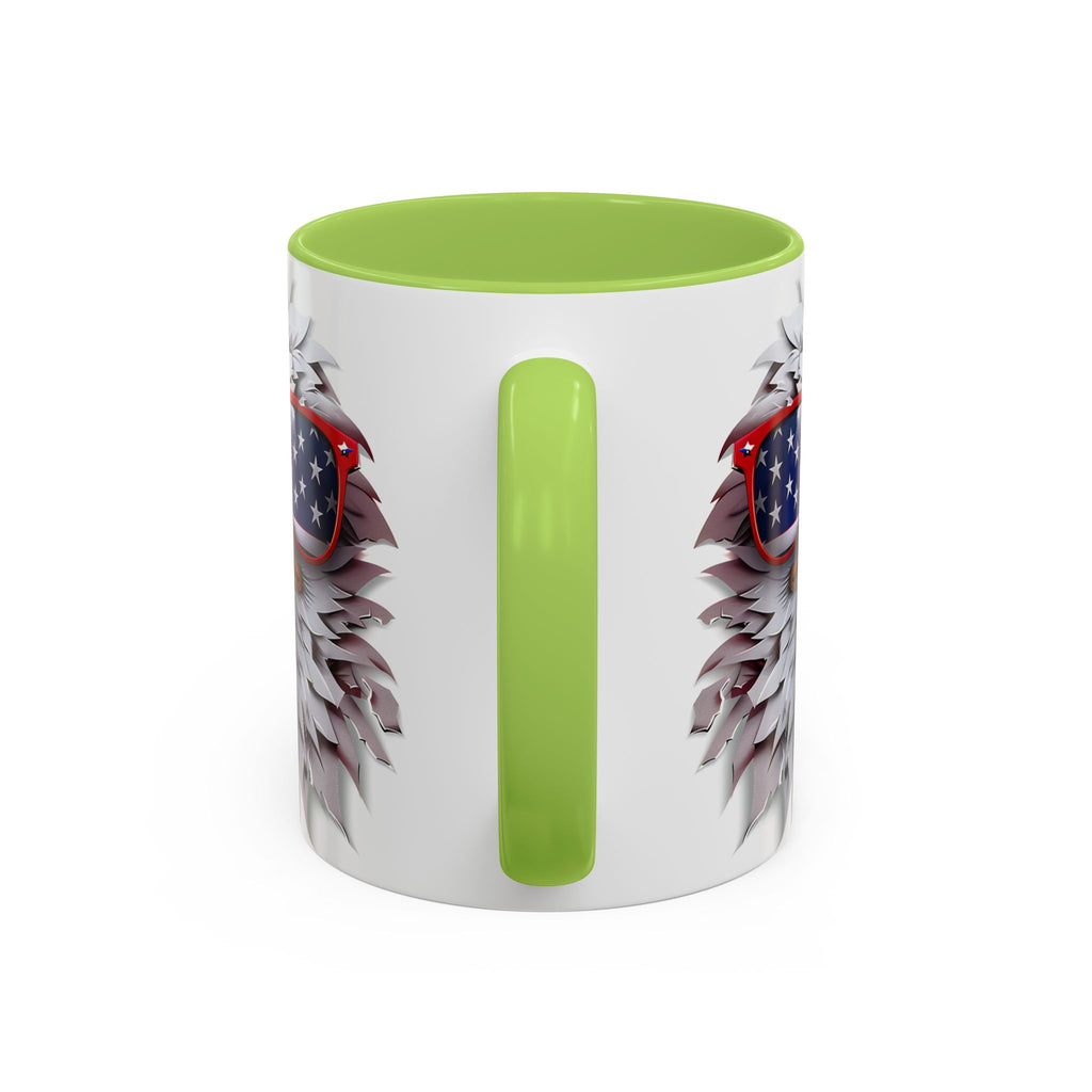 Patriotic Eagle Coffee Mug – Bold Design for Coffee Lovers