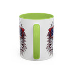 Patriotic Eagle Coffee Mug – Bold Design for Coffee Lovers