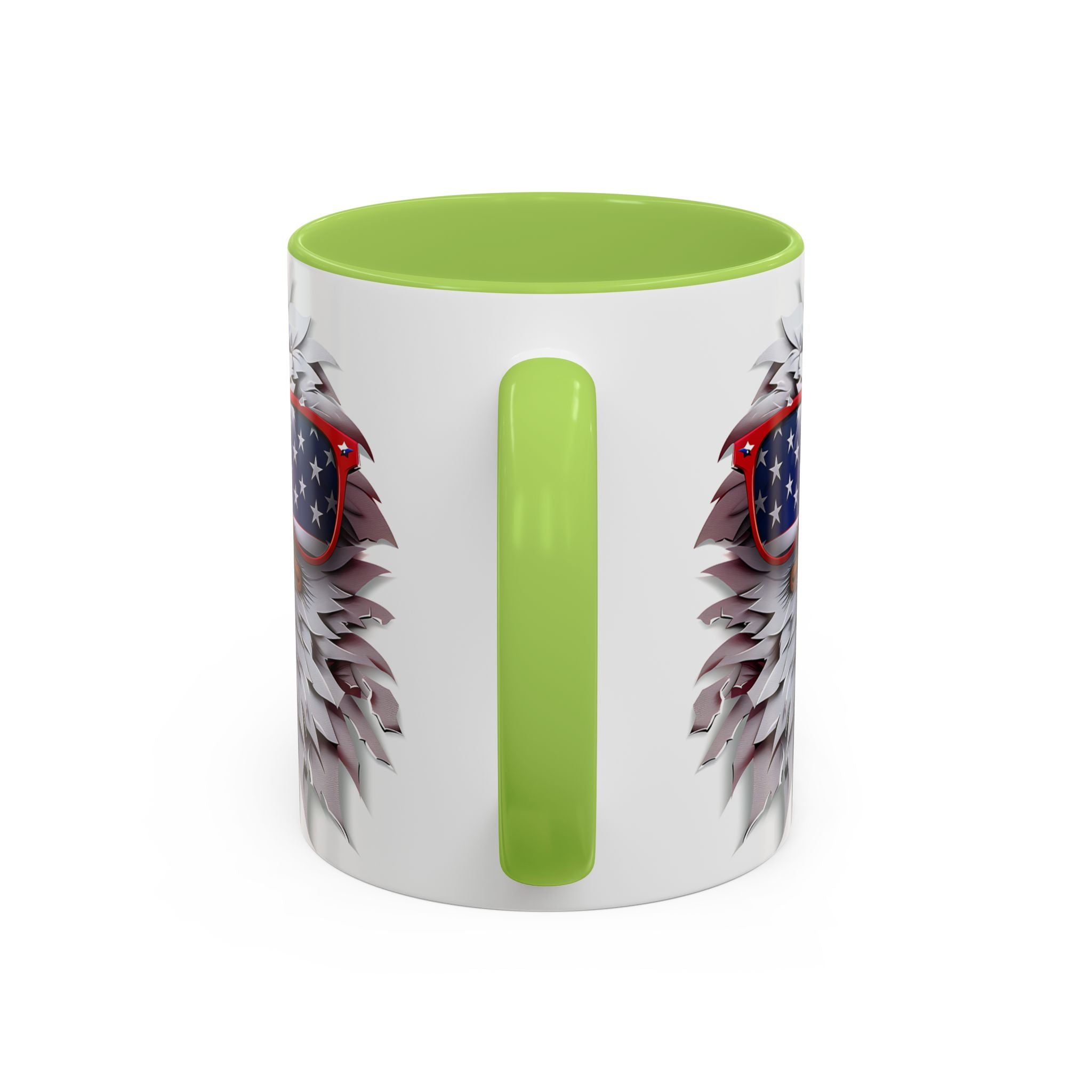Patriotic Eagle Coffee Mug – Bold Design for Coffee Lovers