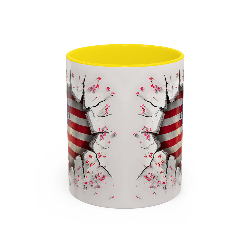 American Flag Coffee Mug – Patriotic Design