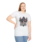 Christian Cross T-Shirt — "One Nation Under God" Patriotic Graphic Tee