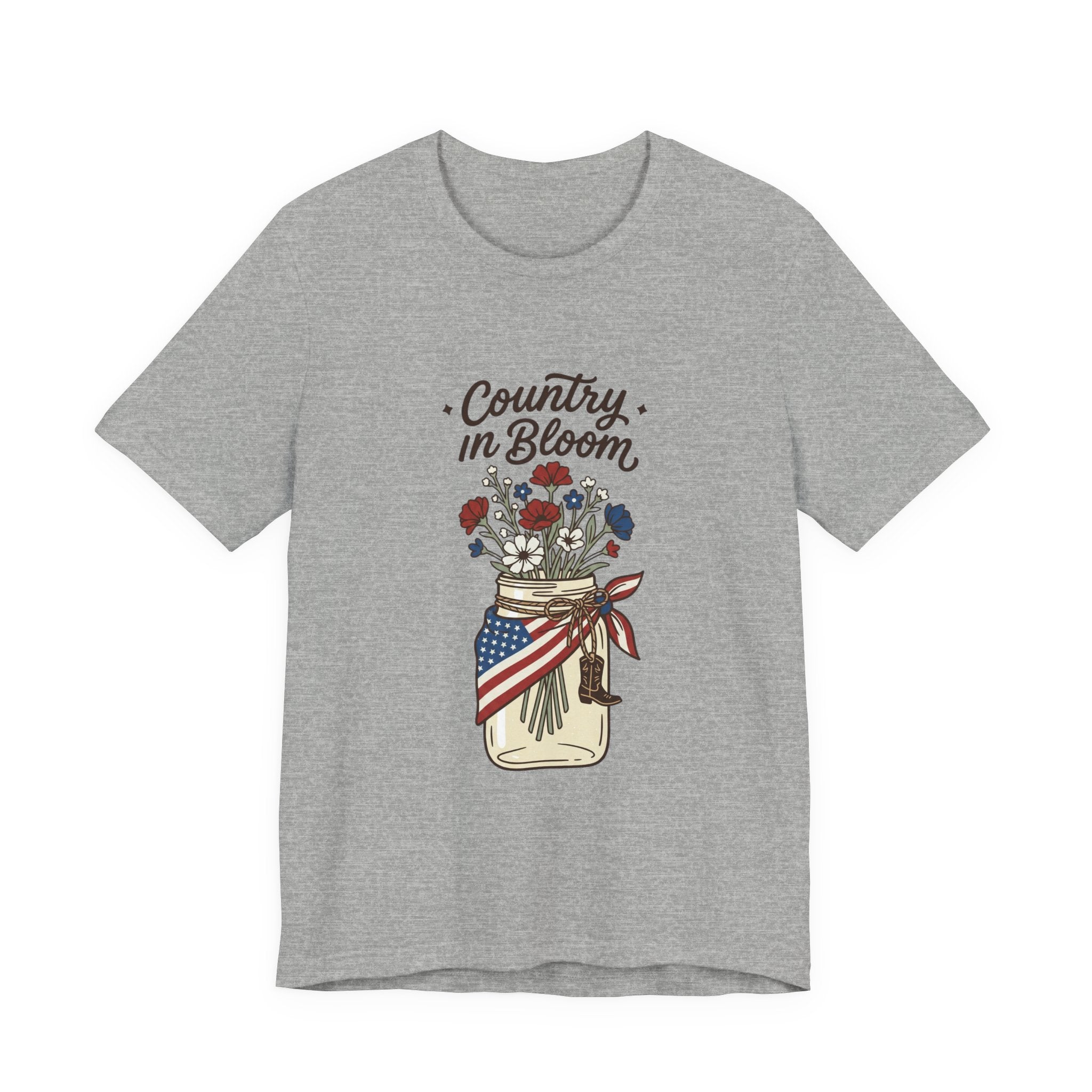 Country in Bloom Mason Jar Tee | Coastal Cowgirl, Western Chic
