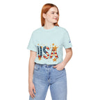USA Flag Stars T-Shirt — Patriotic American Independence Day Tee
