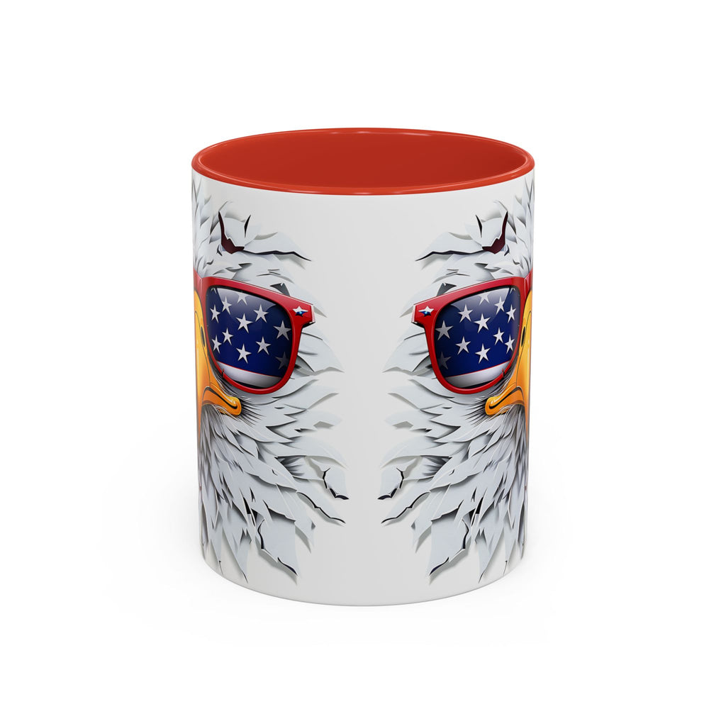 Patriotic Eagle Coffee Mug – Bold Design for Coffee Lovers