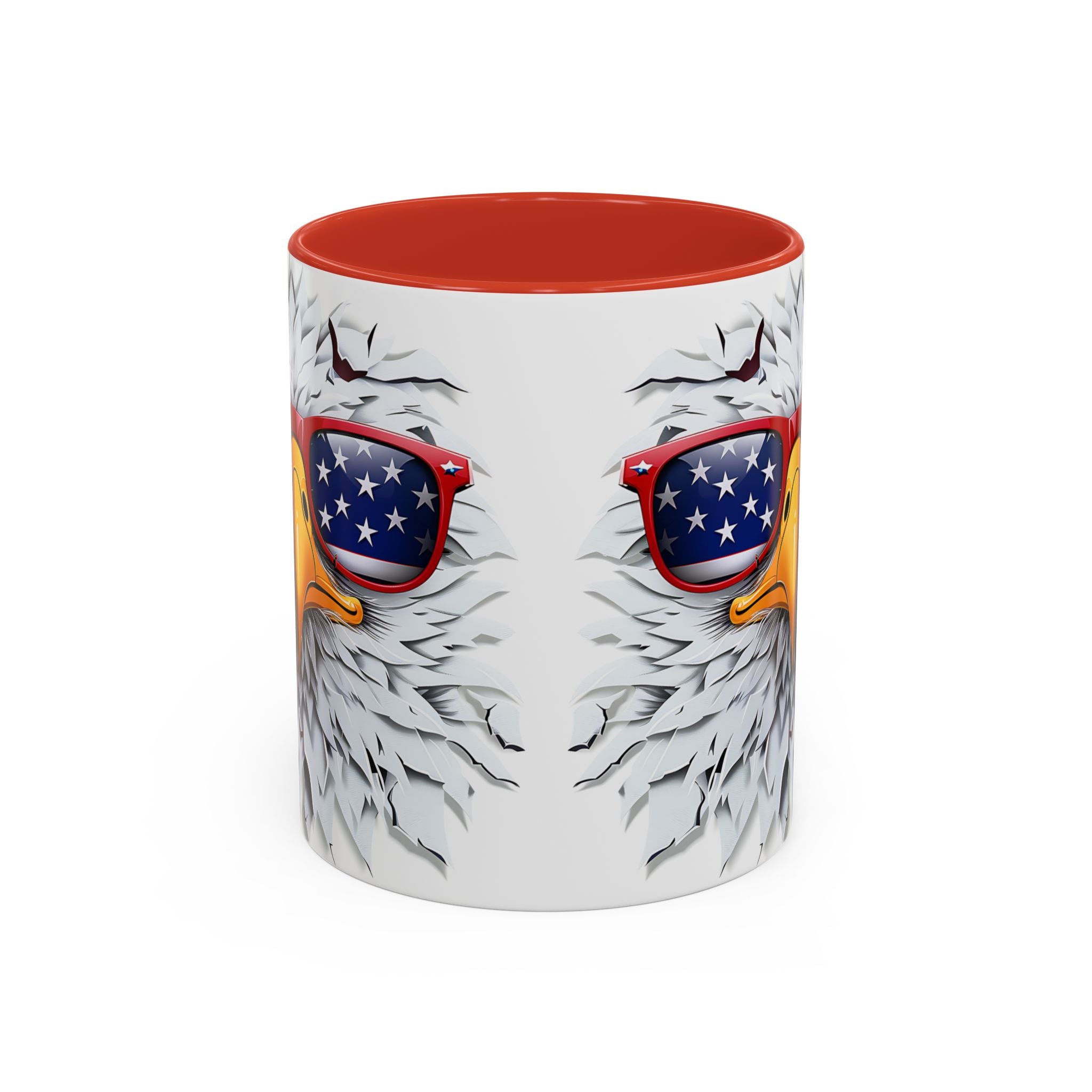 Patriotic Eagle Coffee Mug – Bold Design for Coffee Lovers