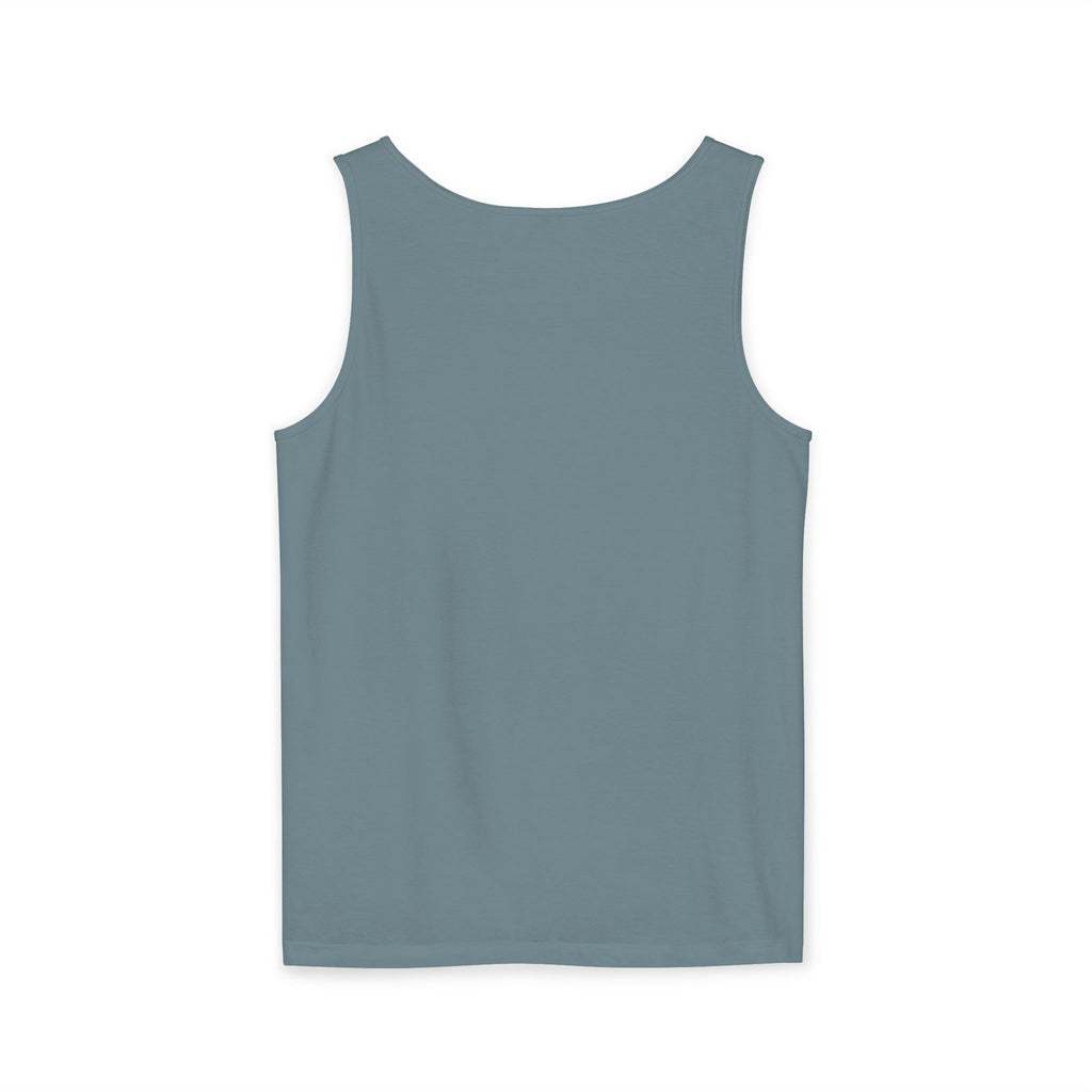 50 Years American Flag Castle Tank Top for Celebratory Wear