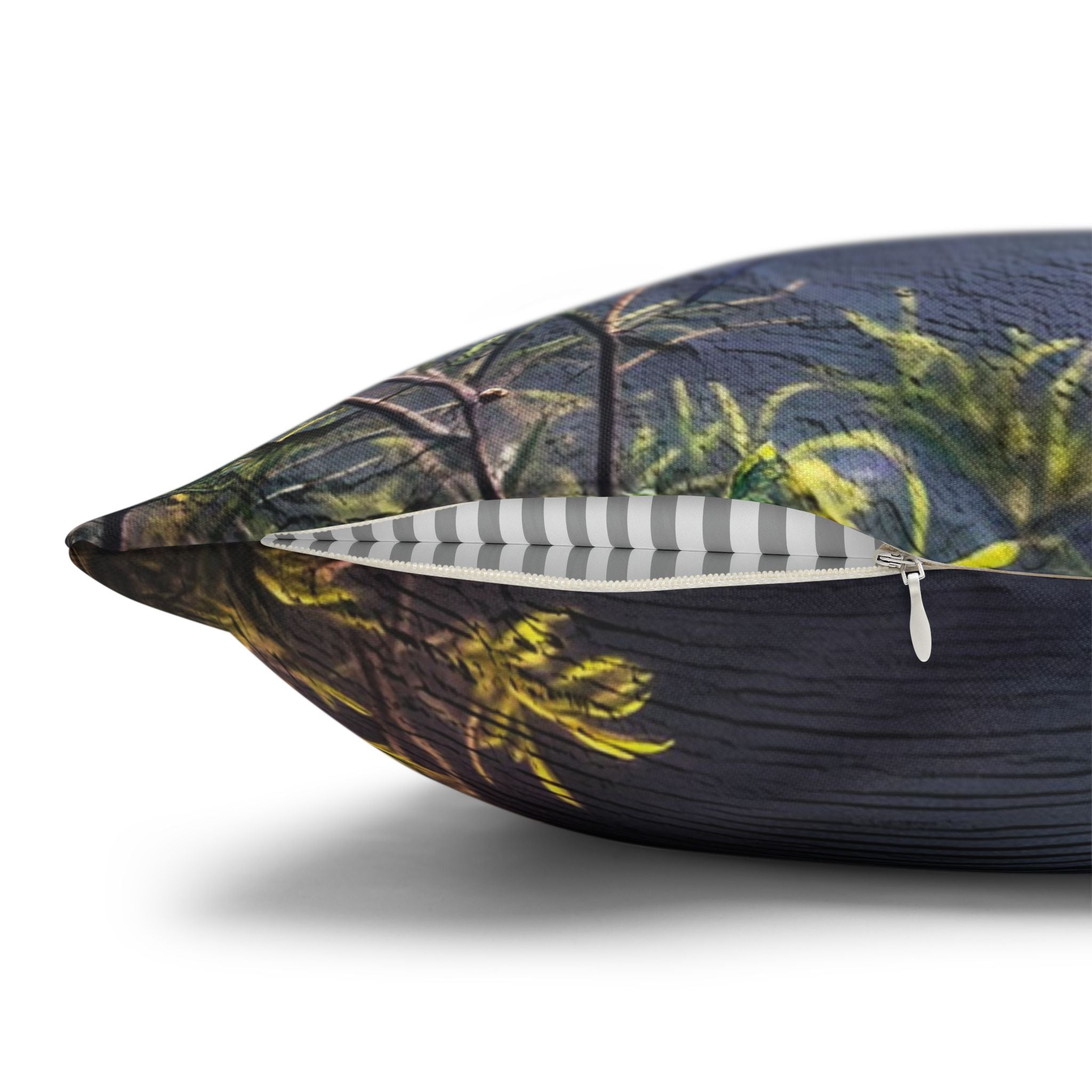 Blue and Yellow Butterfly Decorative Pillow Cover
