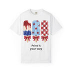 Patriotic Popsicle T-Shirt — Red, White & Blue Fourth of July Tee