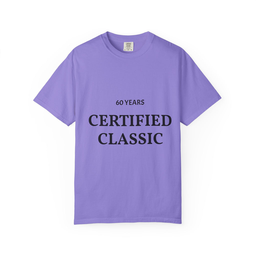 Certified Classic T-Shirt - 60 Years Retro Minimalist Tee