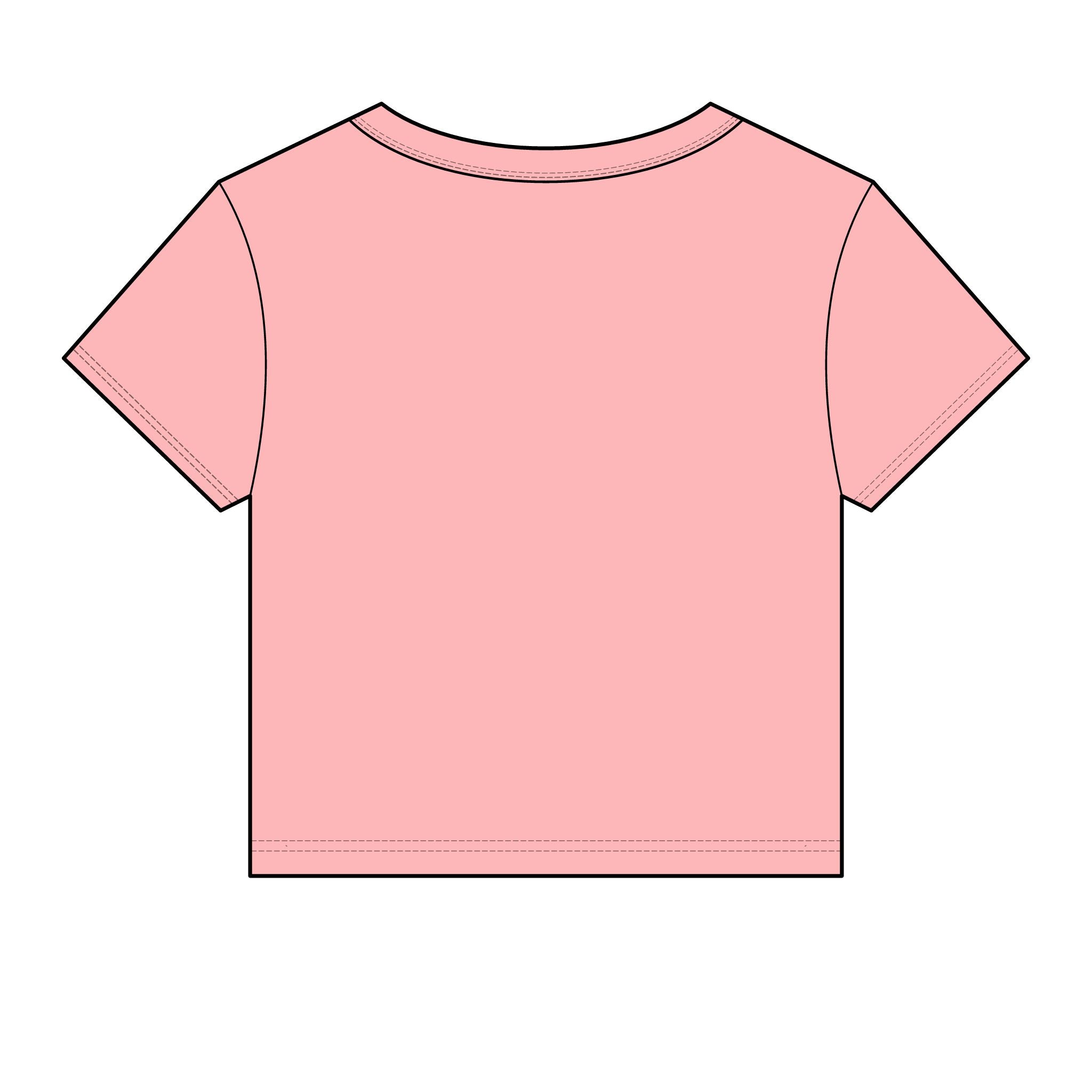 USA Floral Heart Baby Tee for Women – 4th of July