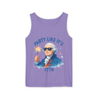 Party Like It's 1776 Tank Top — Patriotic George Washington Graphic