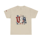Patriotic USA Stars T-Shirt — Fourth of July American Flag Tee